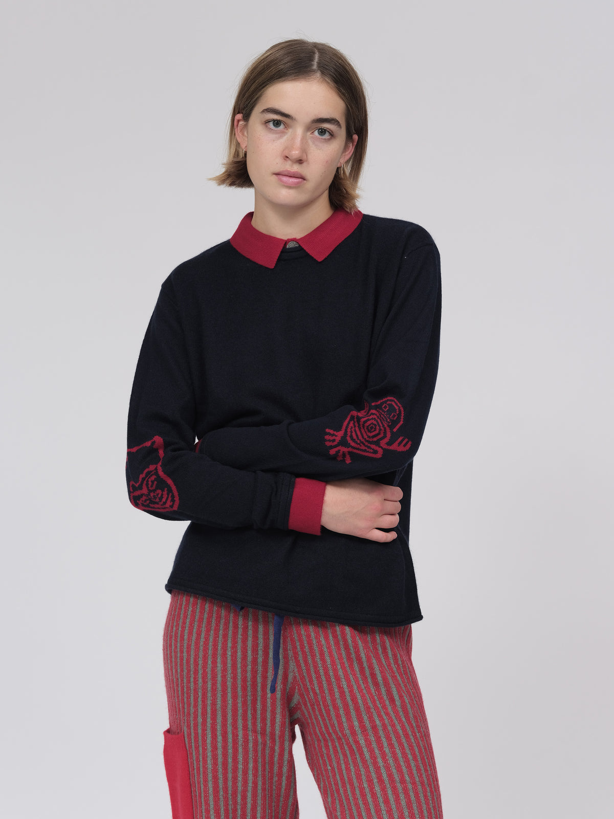 Navy Peter Parker Polo