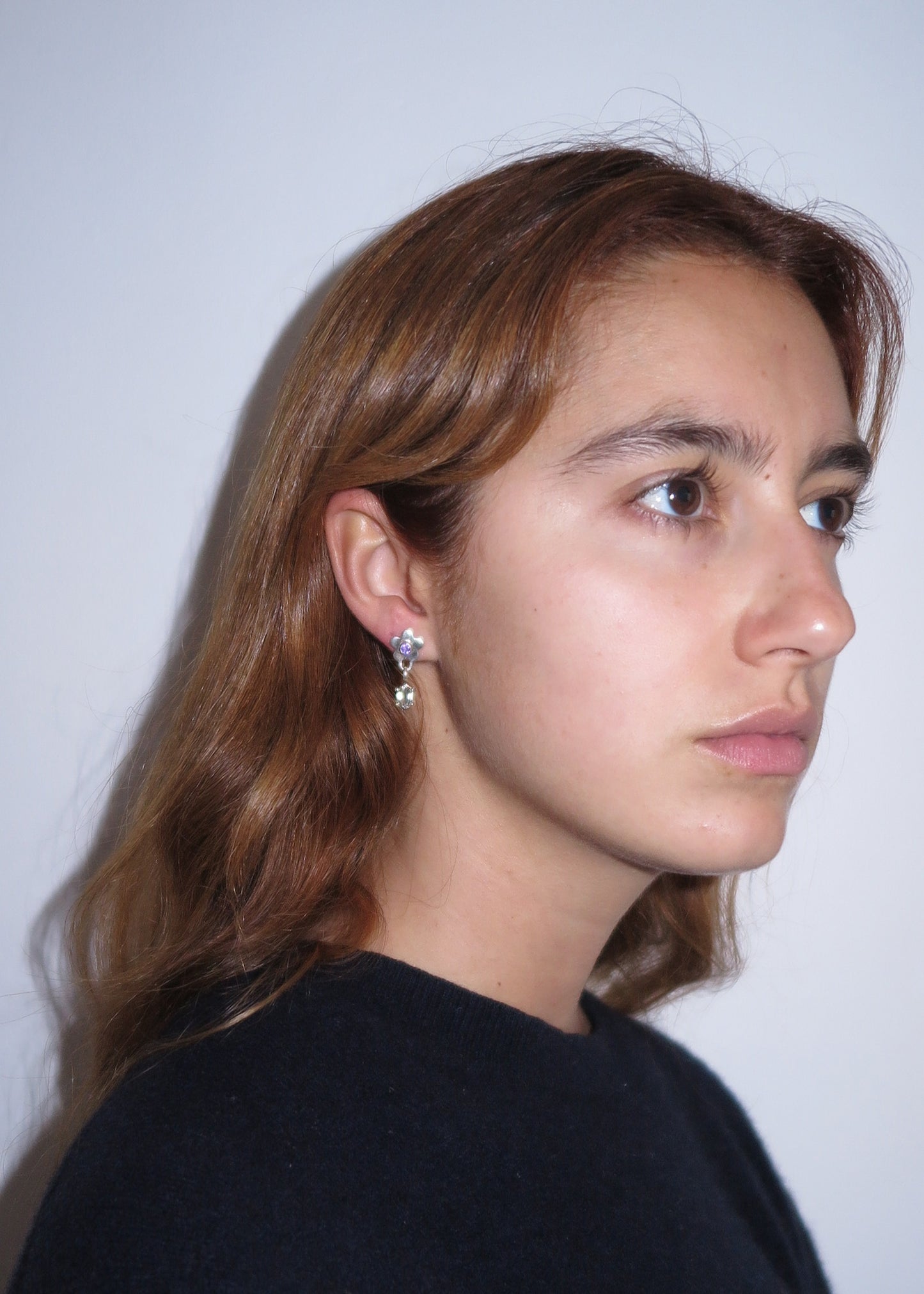 Dangle Flower Stud