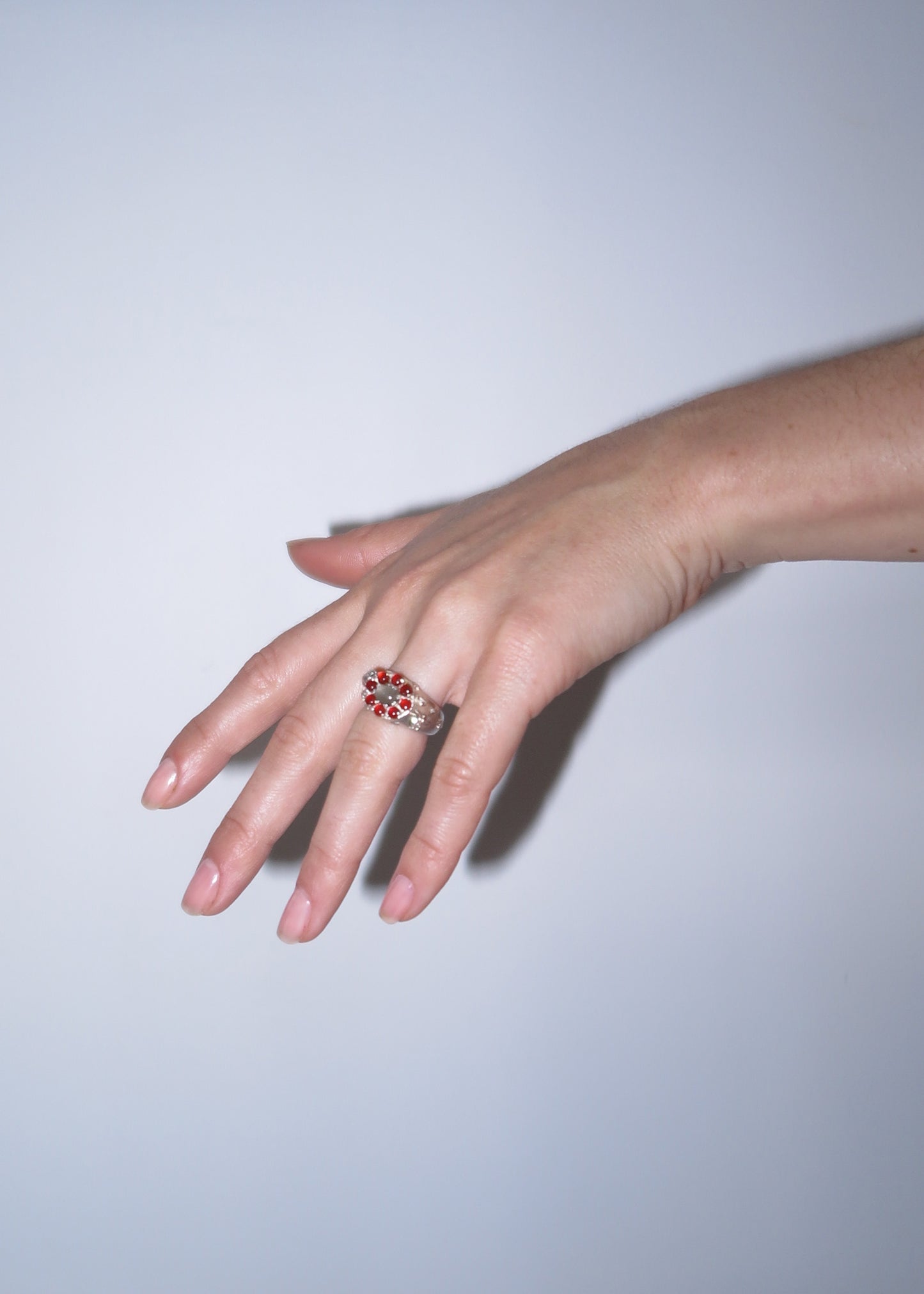 Pest Ring Carnelian + Moonstone