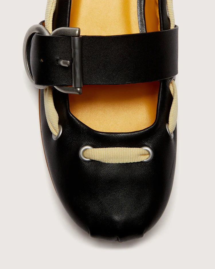 Sylvie Ballet Flat Black