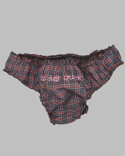 KISS ME QUICK Ruffle Knickers