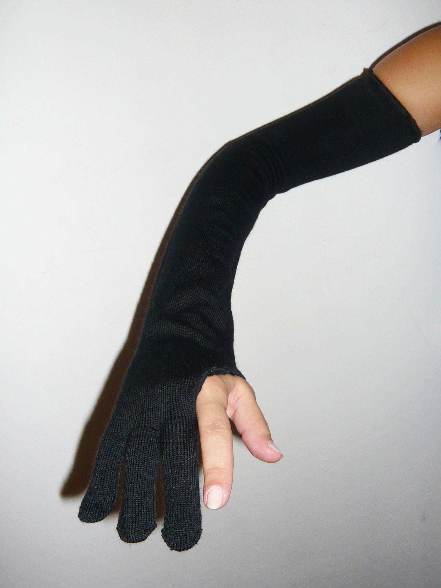 Three-Finger Knit Glove