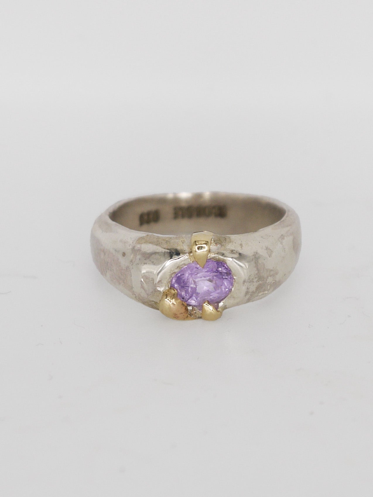 Globule with Sapphire & Gold