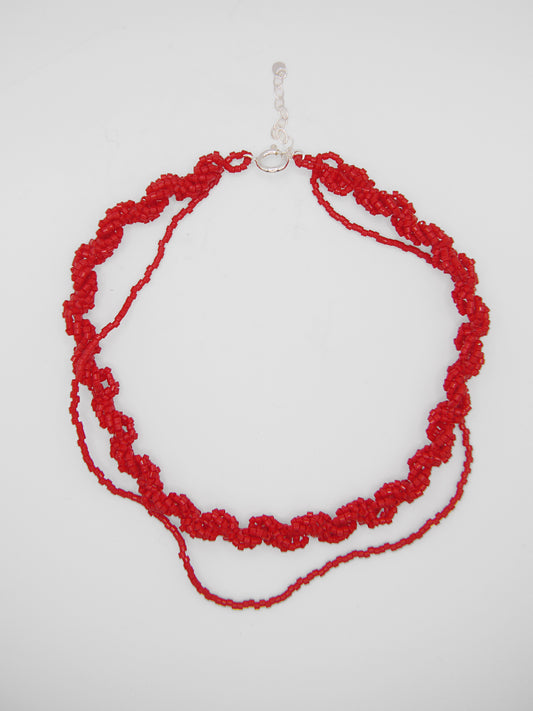 Essa Necklace Red