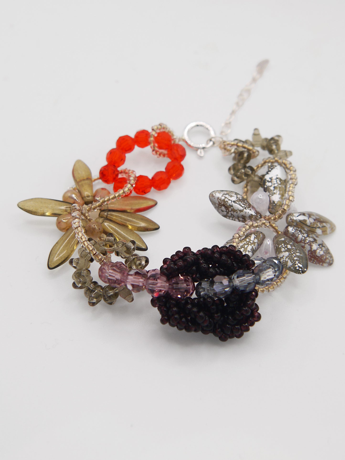Dila Amethyst Bracelet Orange