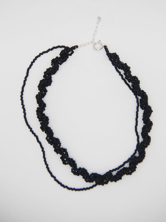 Essa Necklace Black
