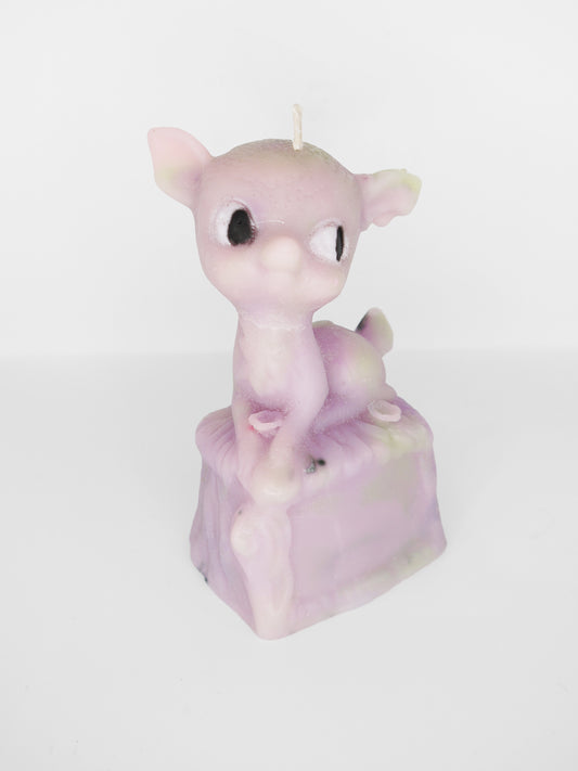 Fawn Candle Pink