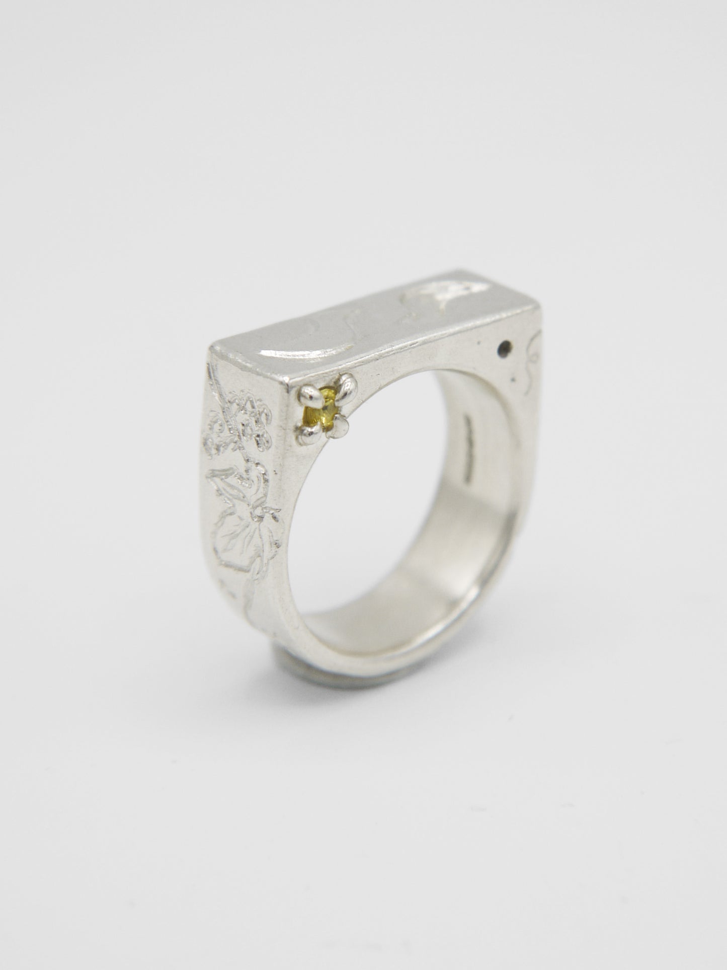 Bird and Vine Ring