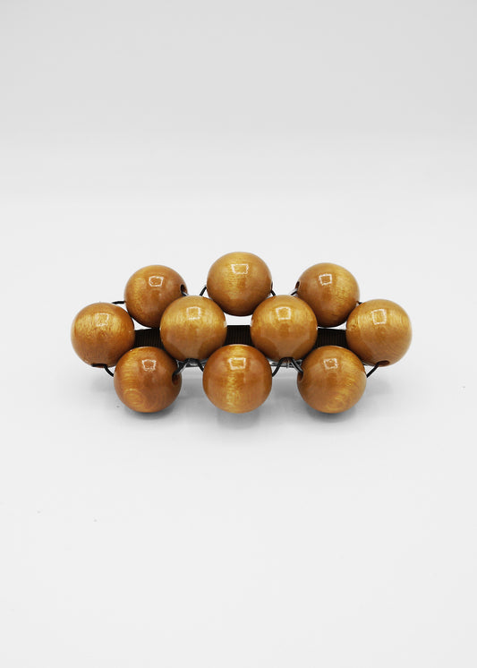 Mori Big Hair Clip Light Wood