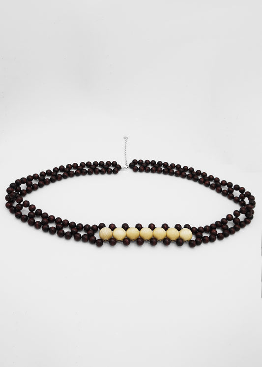 Leizu Belt Dark Wood