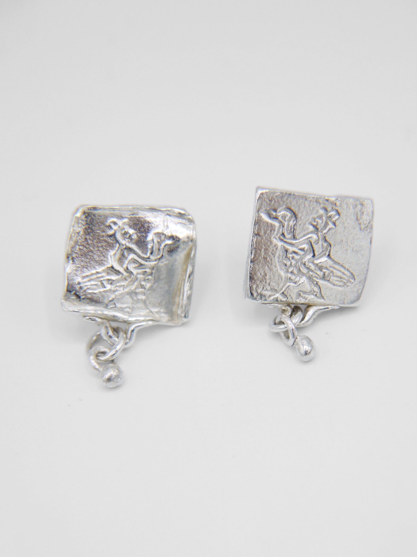 Ostrich Earrings