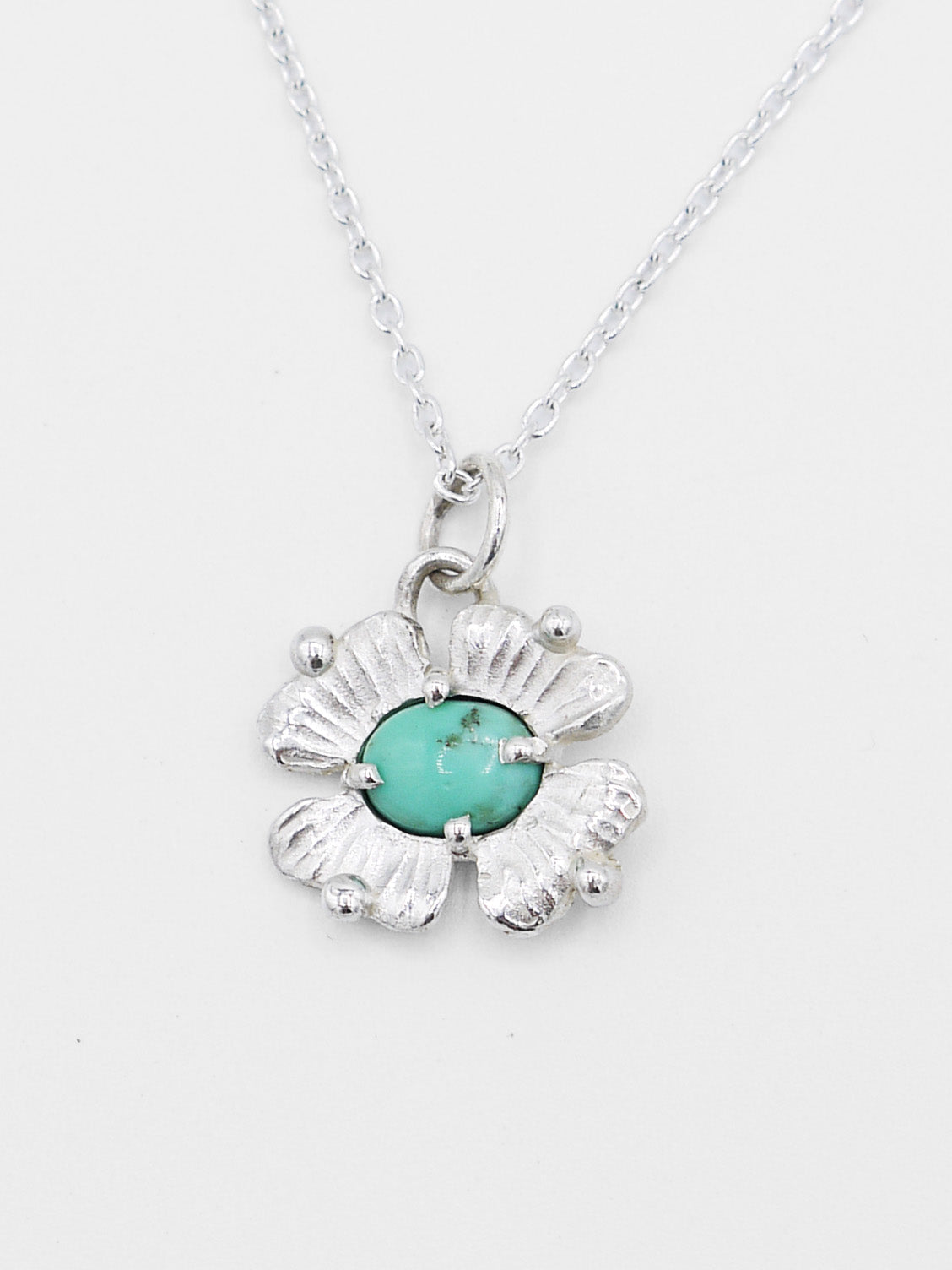 Pedwar Necklace Turquoise
