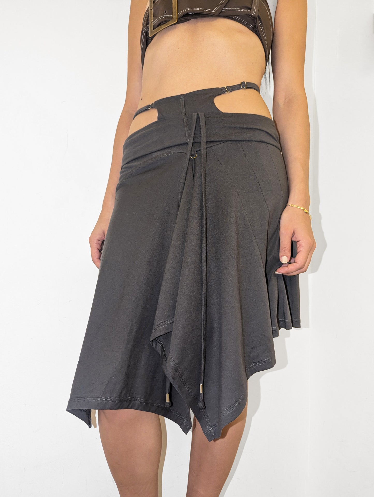 System Midi Skirt