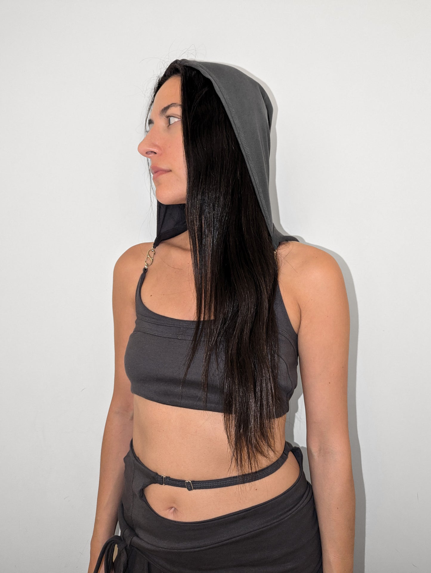 System Hooded Bra