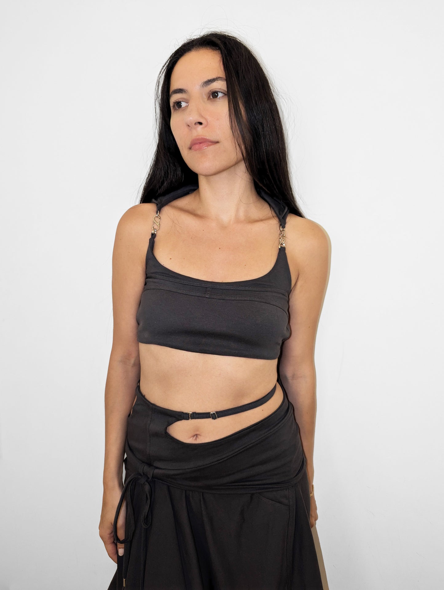 System Hooded Bra