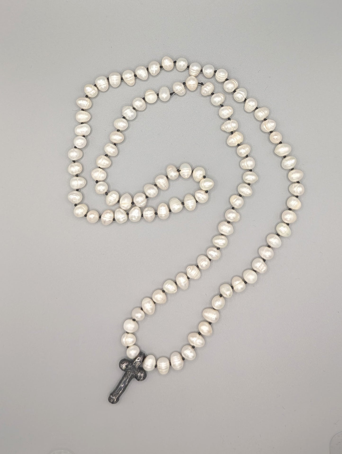 Phallic Pearl Cross