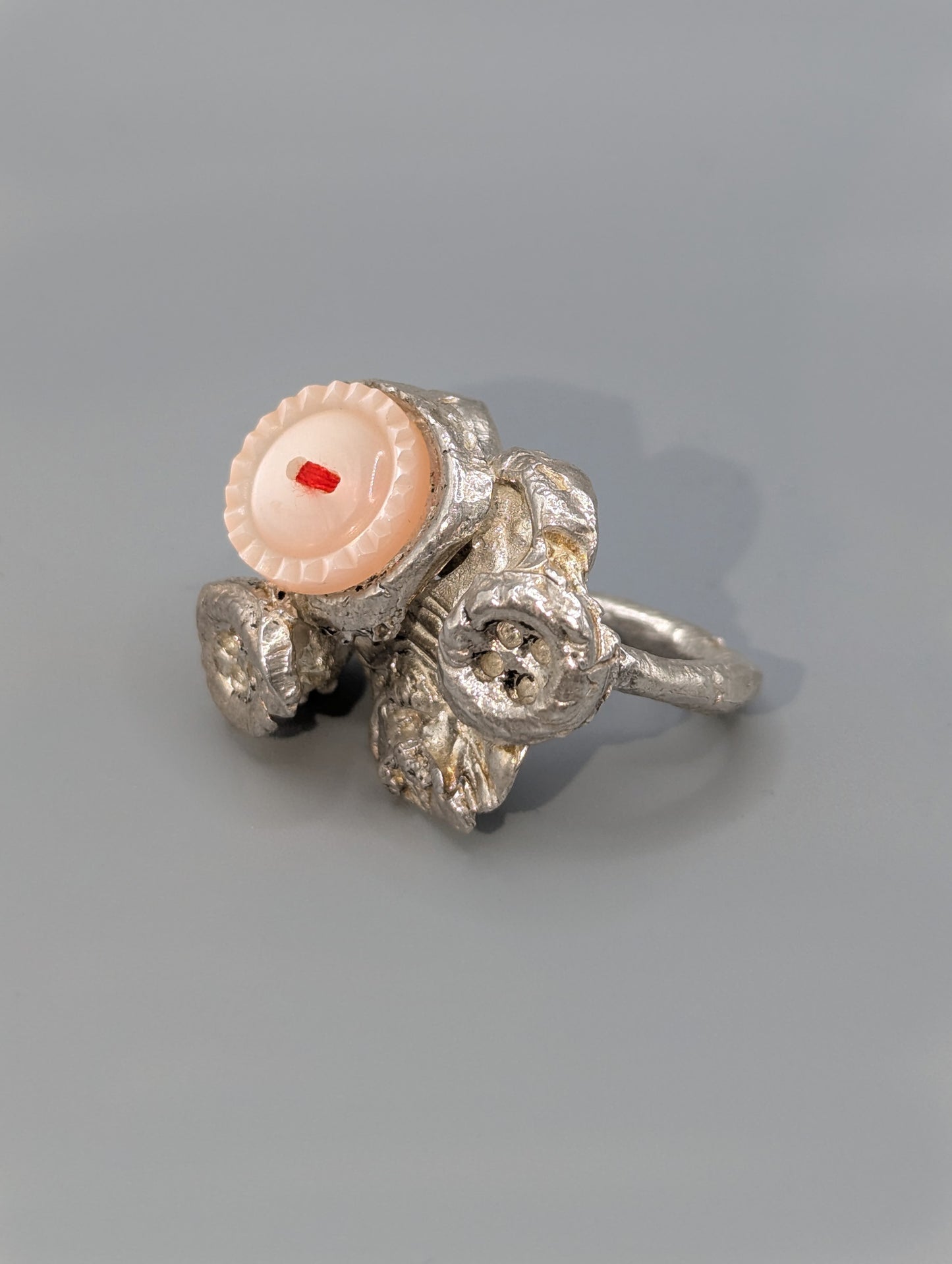 Rosa Ring in Pink and Red