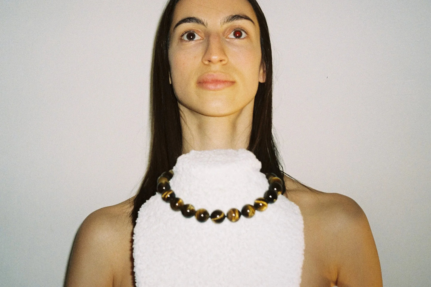Spheres Necklace - Tigers Eye