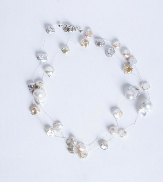 Keshi Pearl Necklace