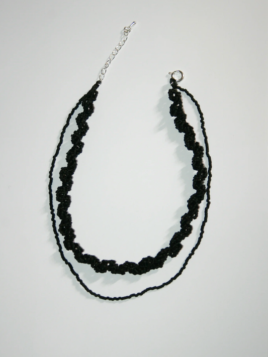Essa Necklace Black