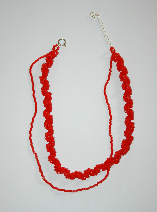 Essa Necklace Red