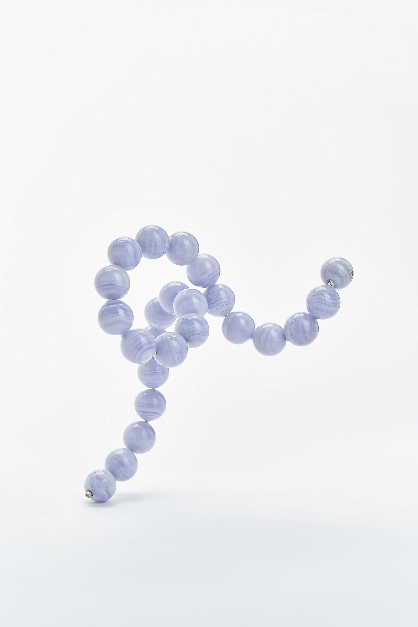 Spheres Necklace - Chalcedony
