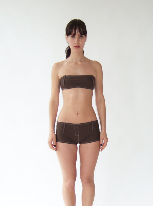 Bandera Shorts in Brown