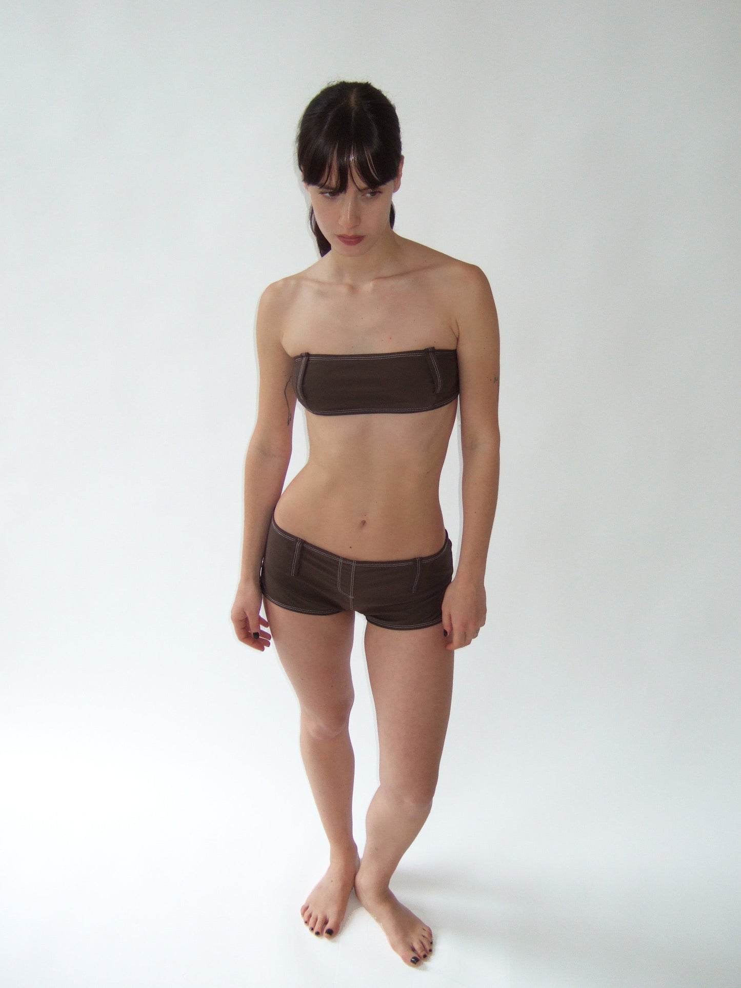 Bandera Bandeau Top in Brown