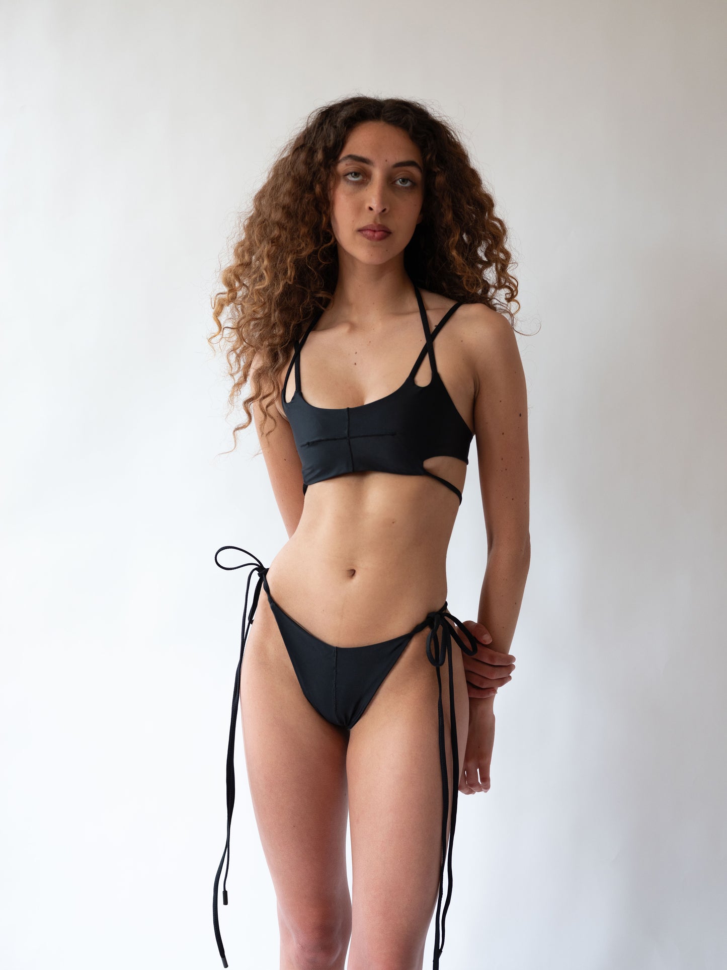 Fitness Bikini Top Black