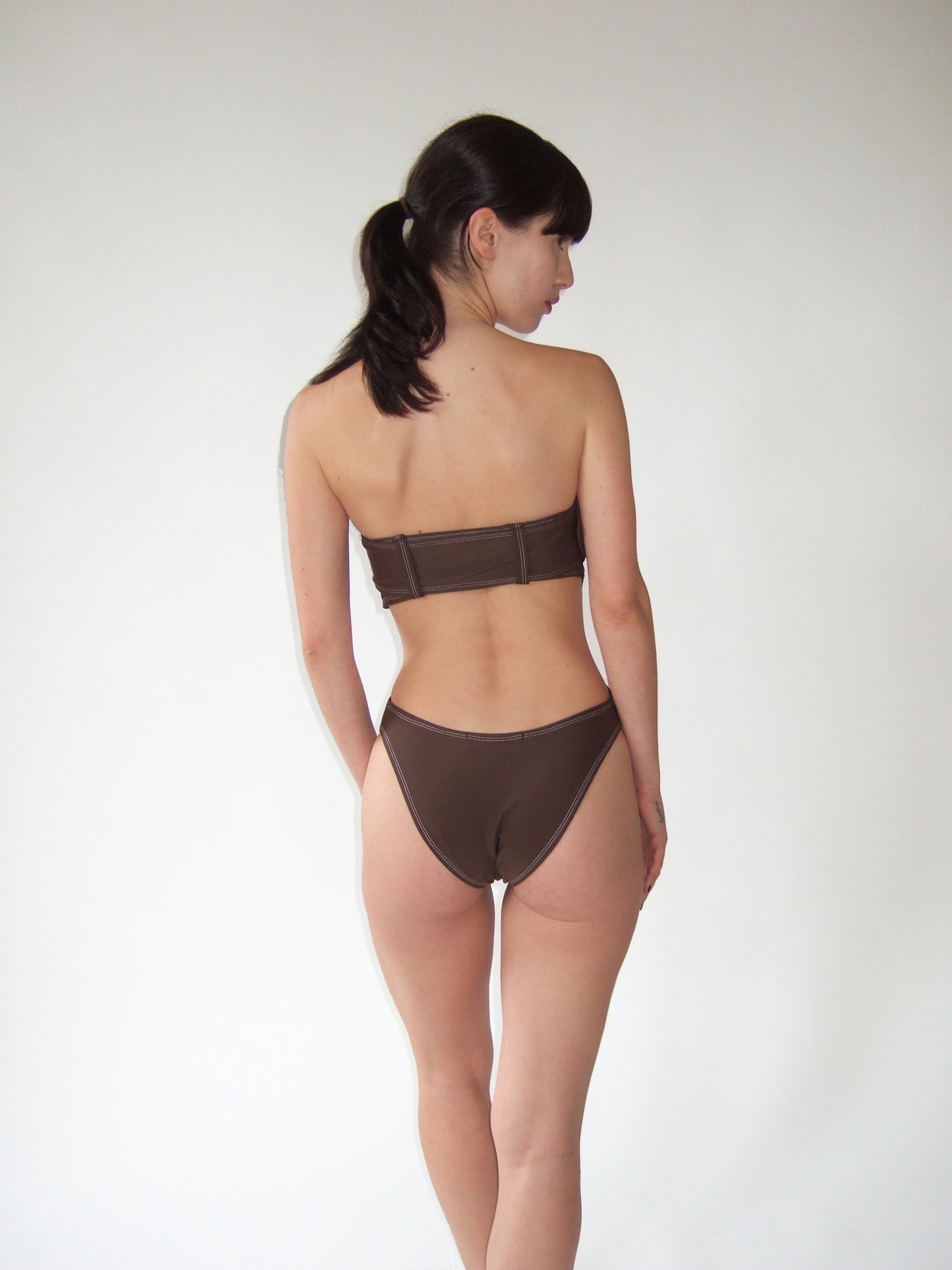 Bandera Swimsuit in Brown