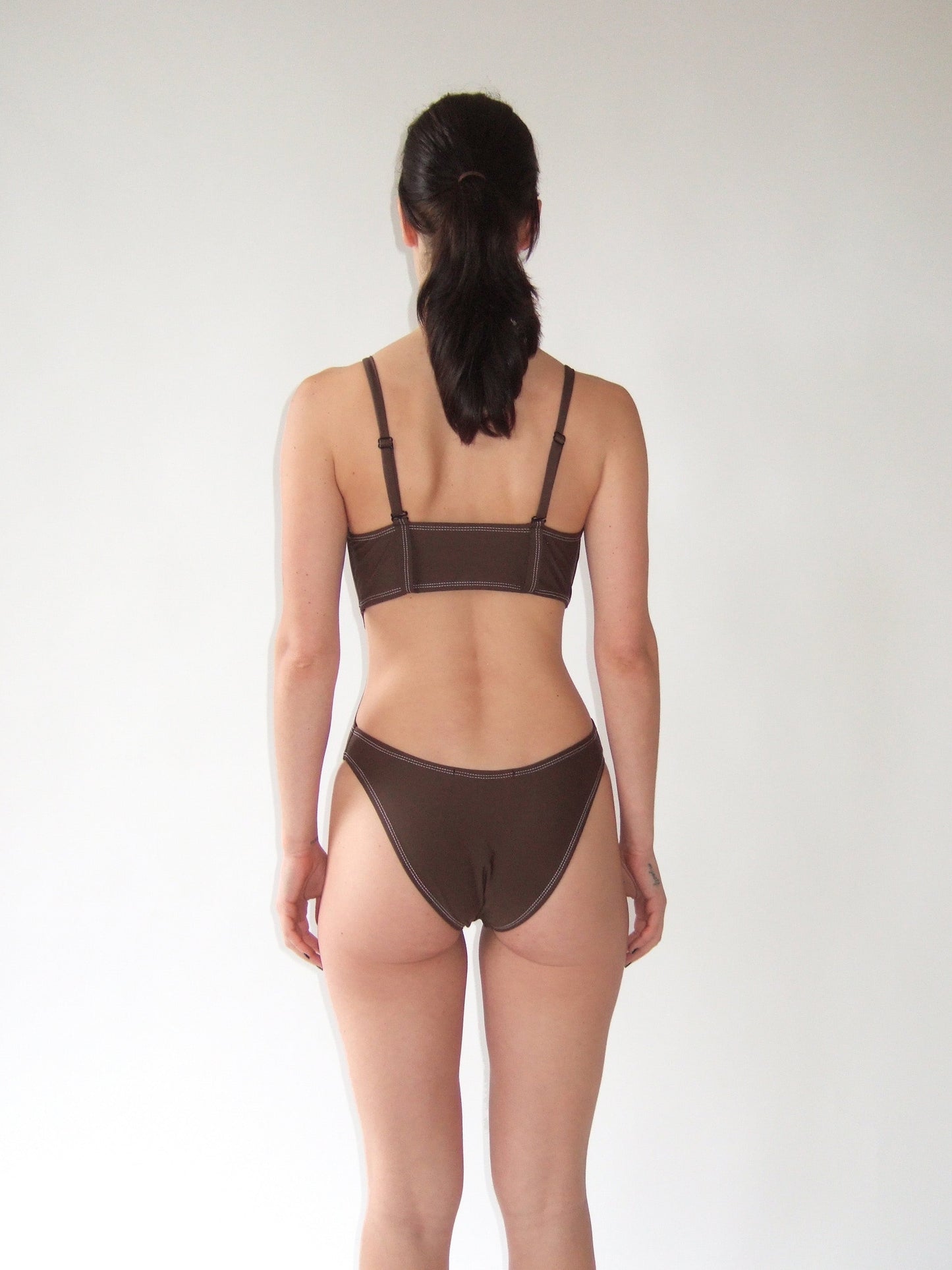 Bandera Swimsuit in Brown