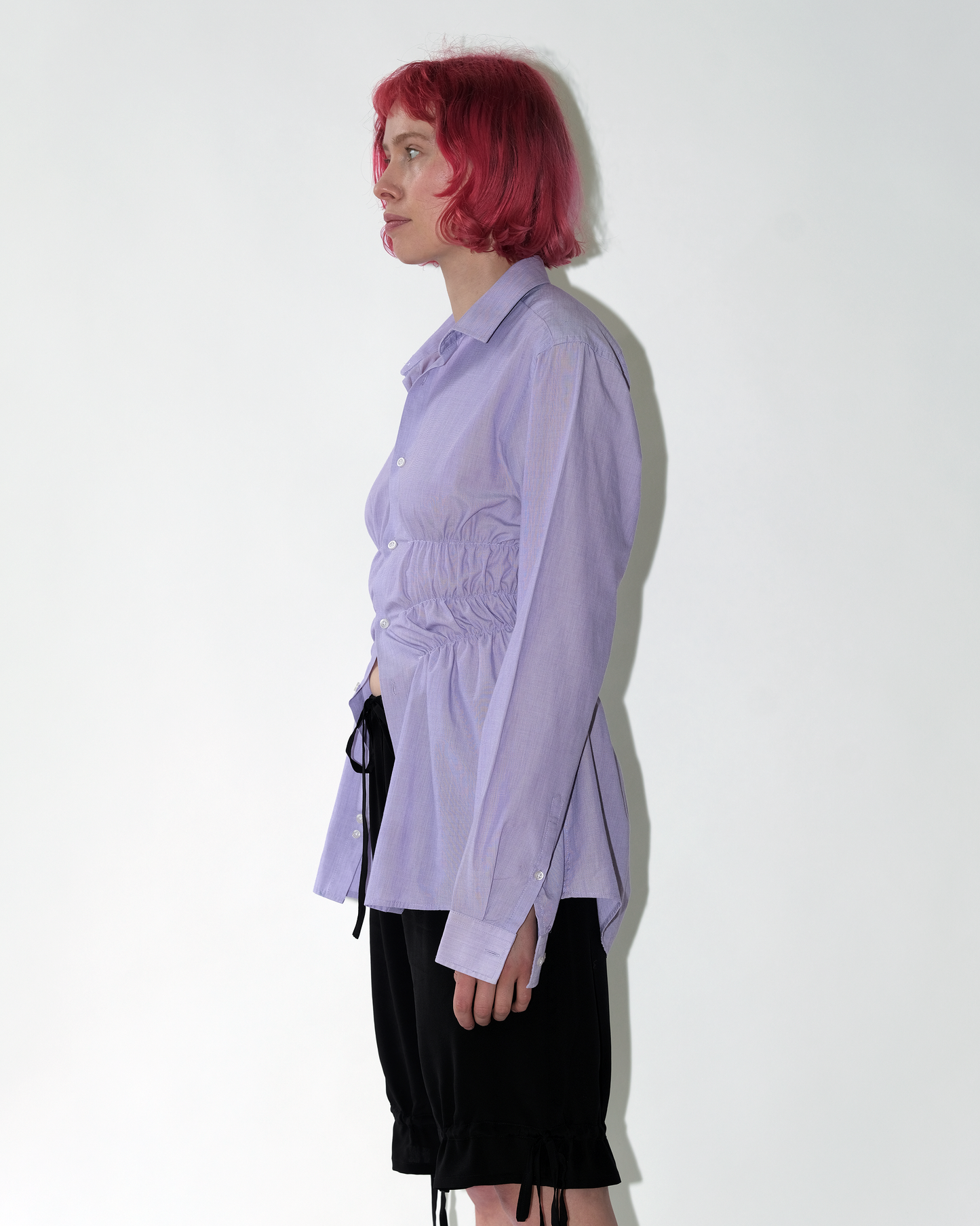 Purple Elastic Shirt