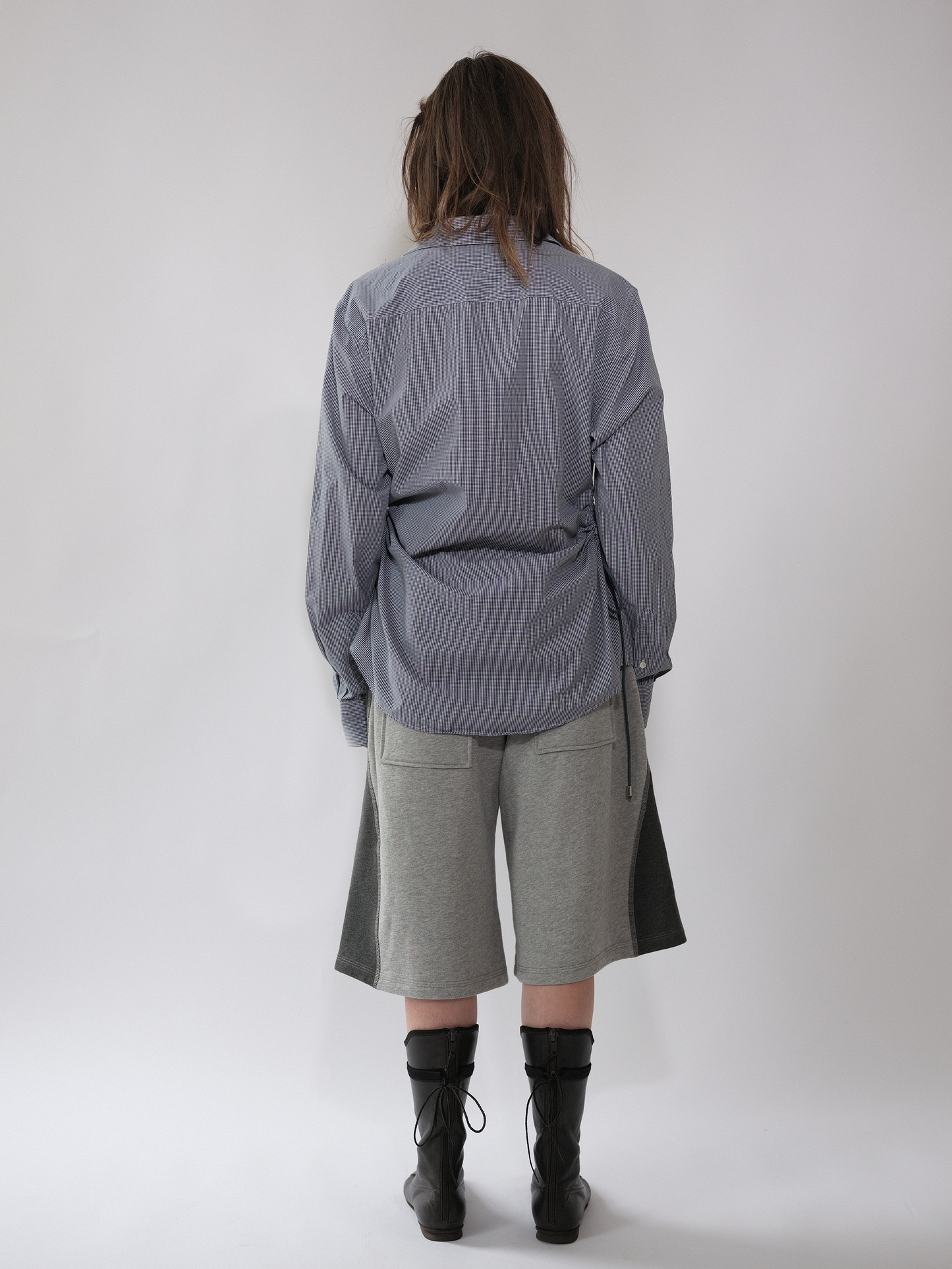 Blue Check Cinch Shirt