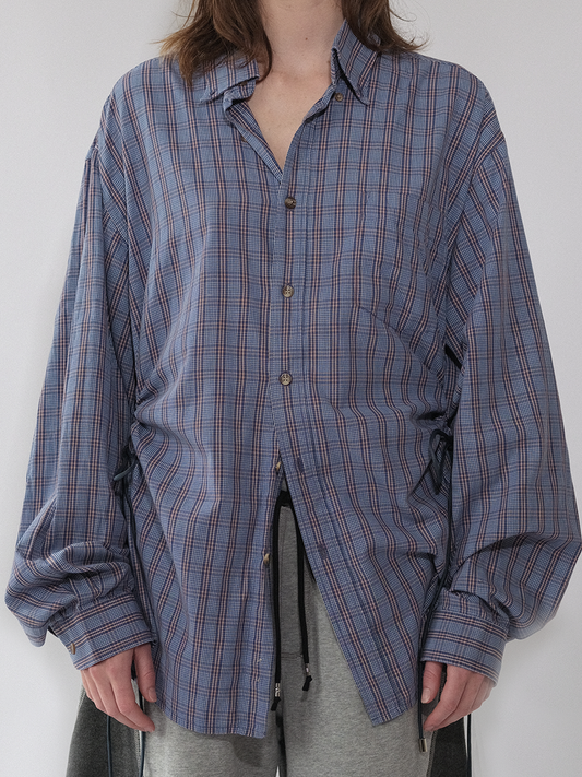 Gingham Cinch Shirt