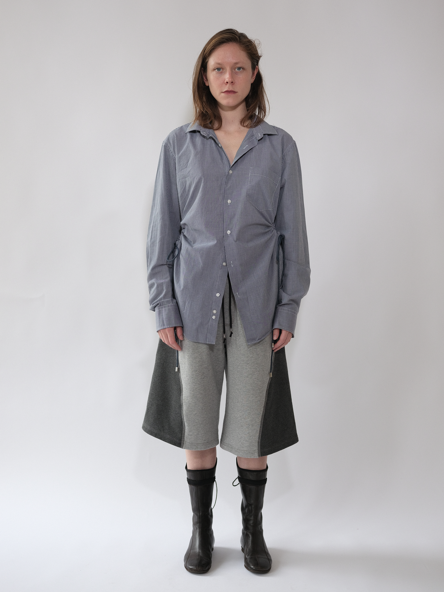 Blue Check Cinch Shirt