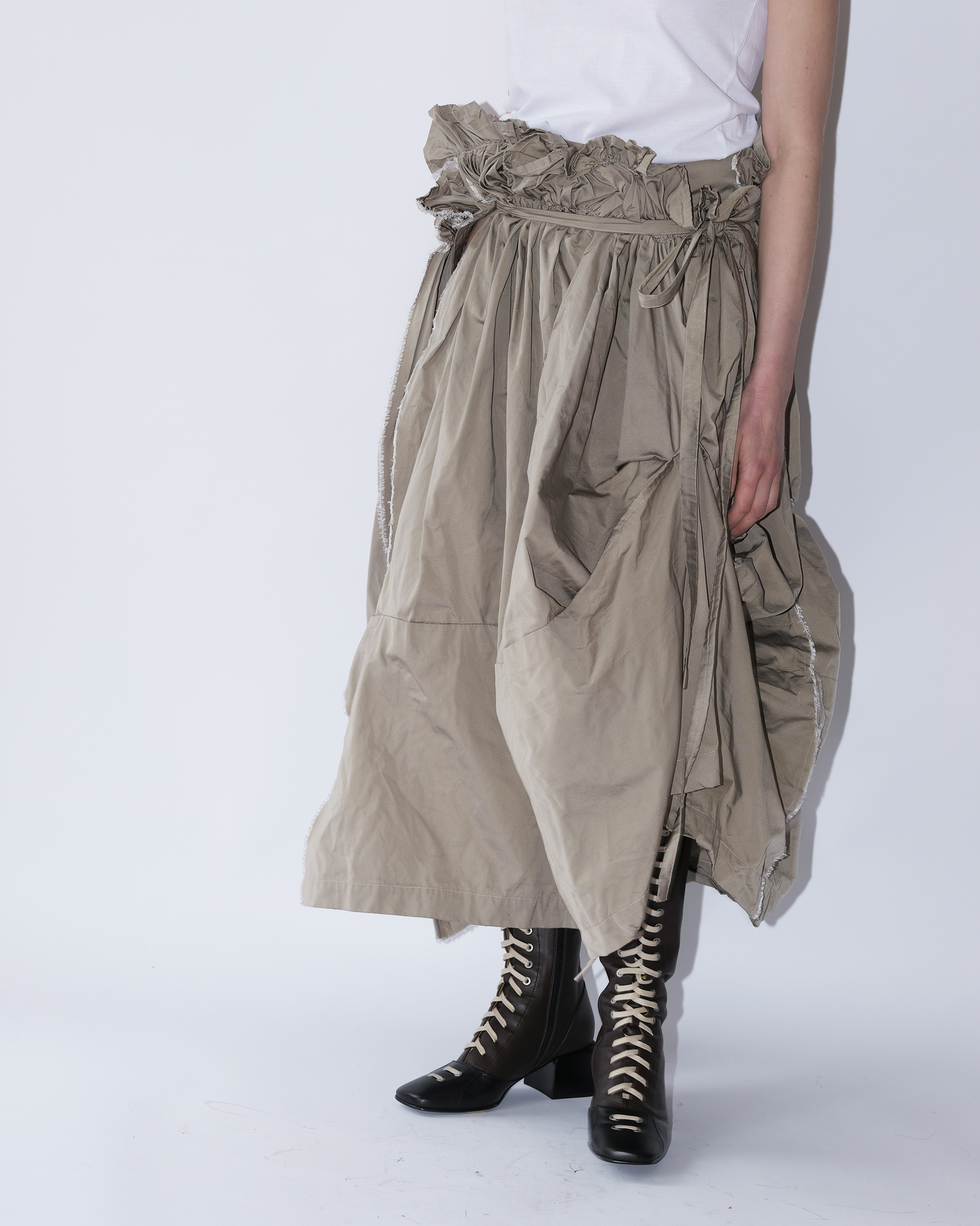 Ruffle Skirt Long