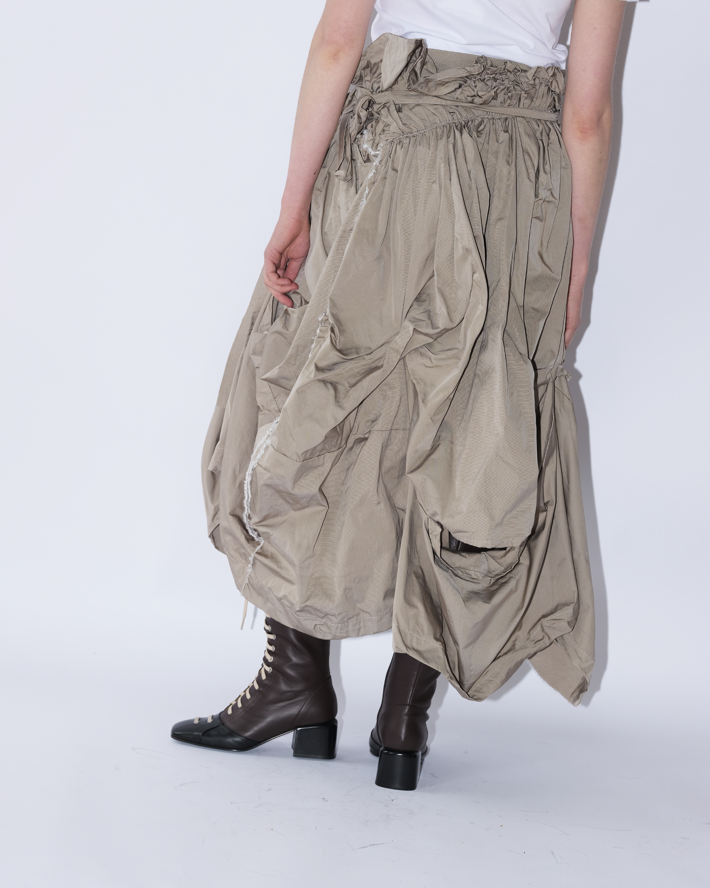 Ruffle Skirt Long