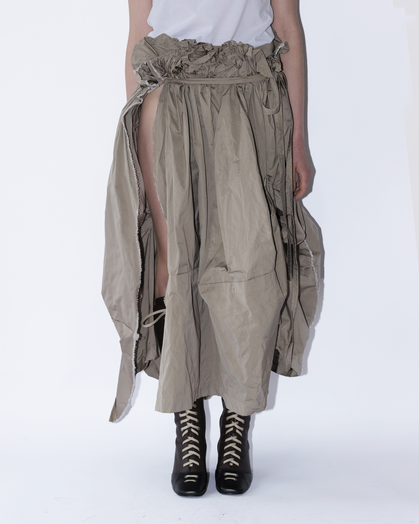 Ruffle Skirt Long