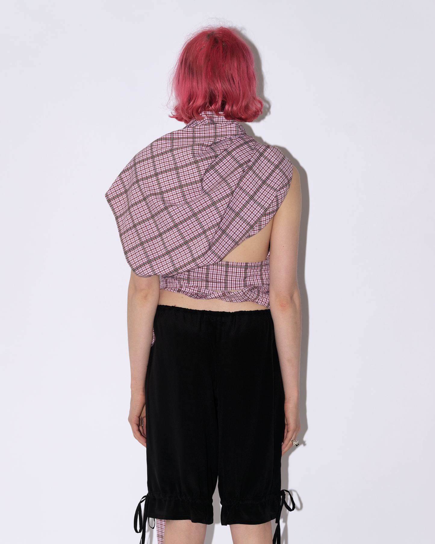 Eva Top- Pink Check