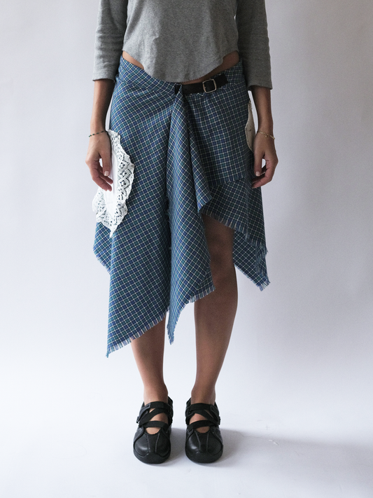 Unhinged Skirt Blue