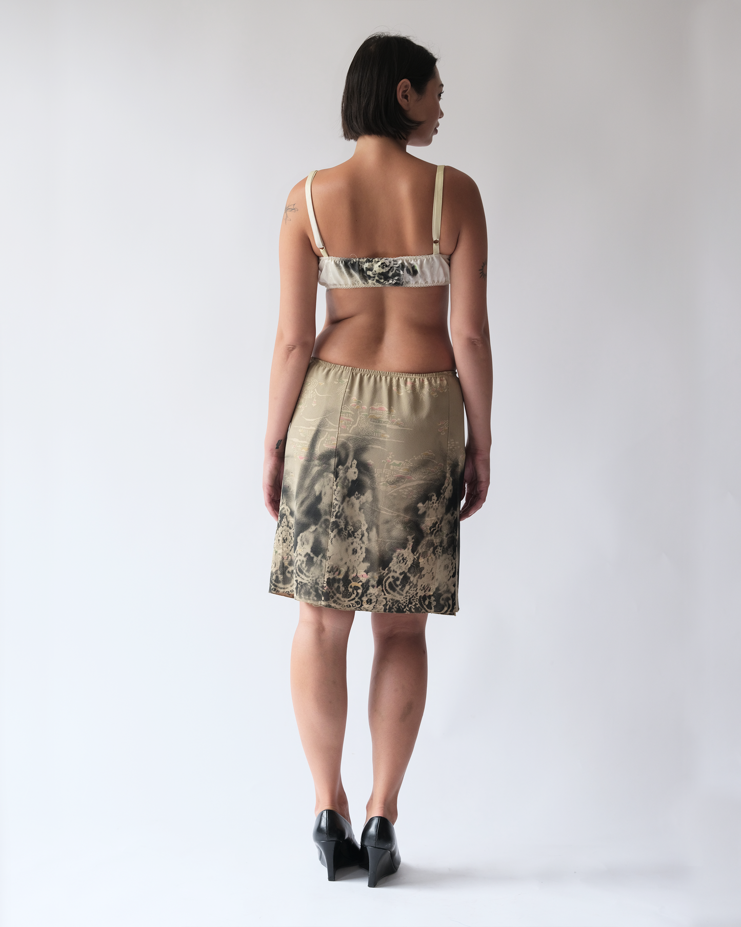 Neglige Skirt Dark Green