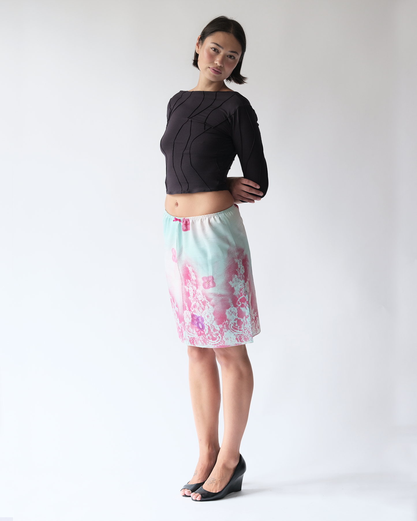 Neglige Skirt Pink/Blue