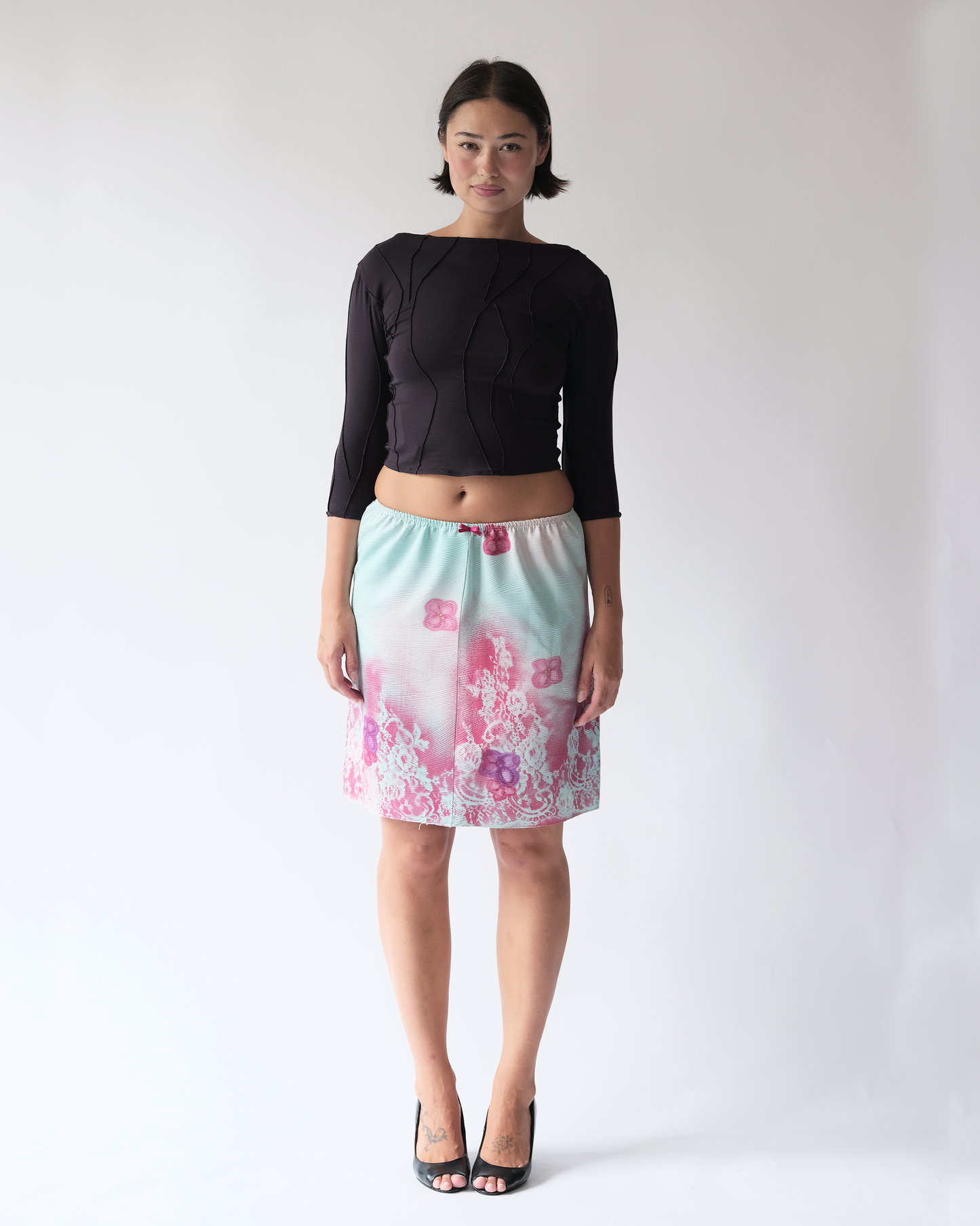 Neglige Skirt Pink/Blue
