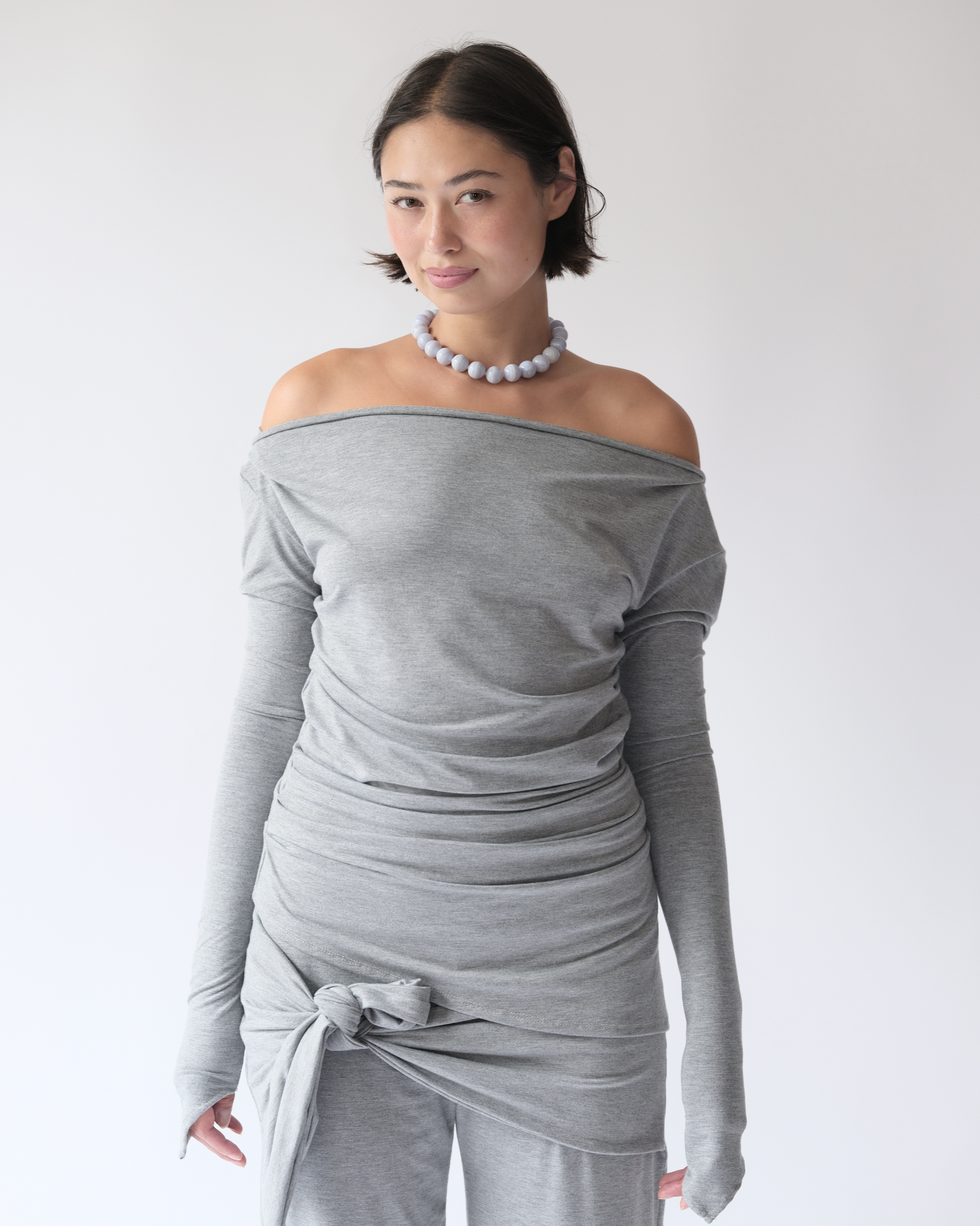 Knight Top Light Grey