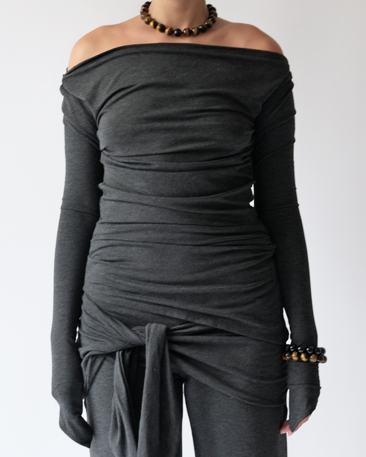 Knight Top Dark Grey