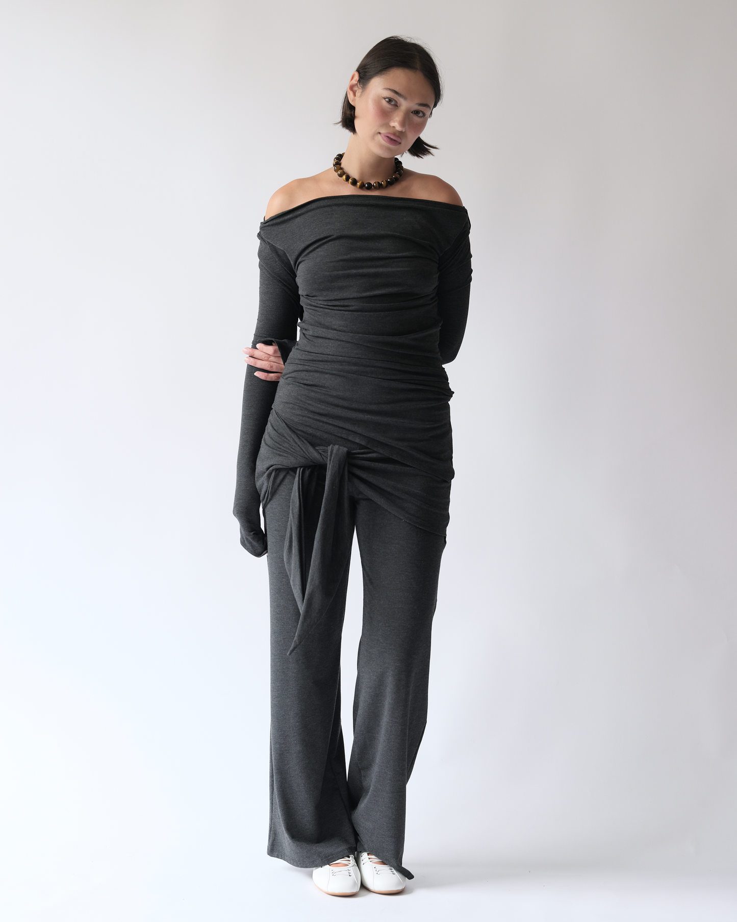 Knight Top Dark Grey
