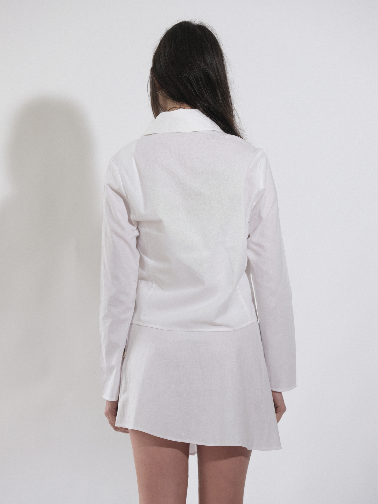 Sailor skirt short white