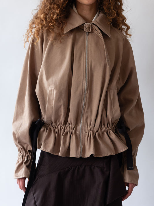 Christie Bomber Jacket Beige