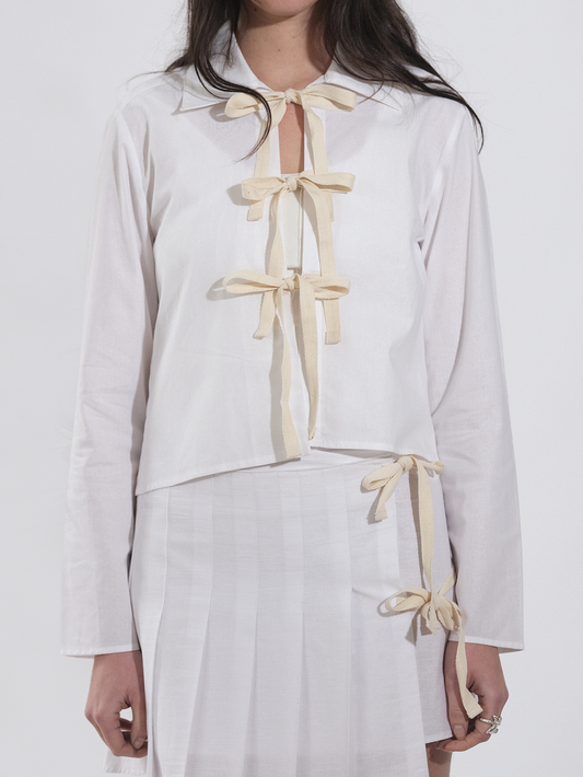 Sailor top - white