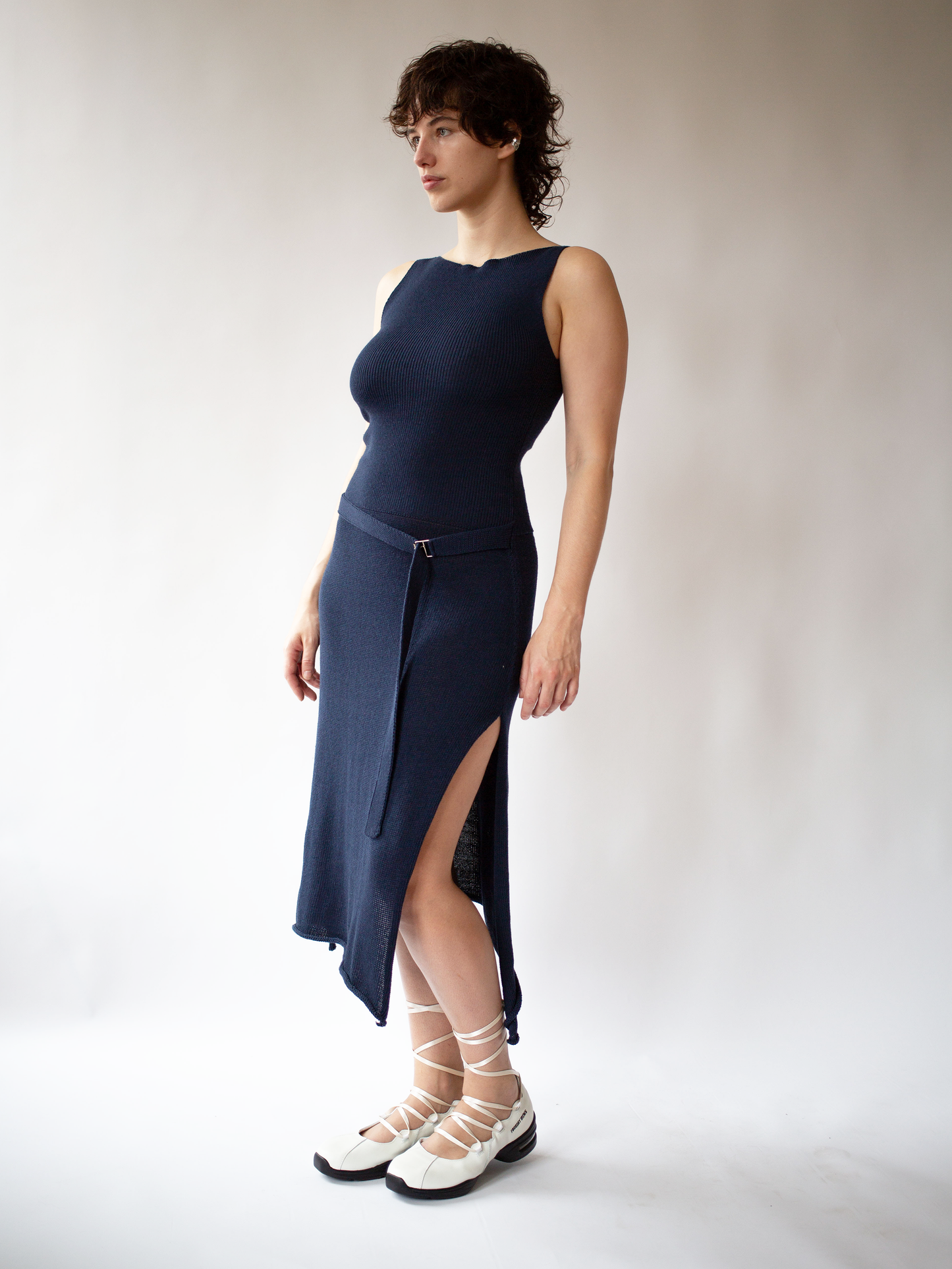 Basalt Dress Navy